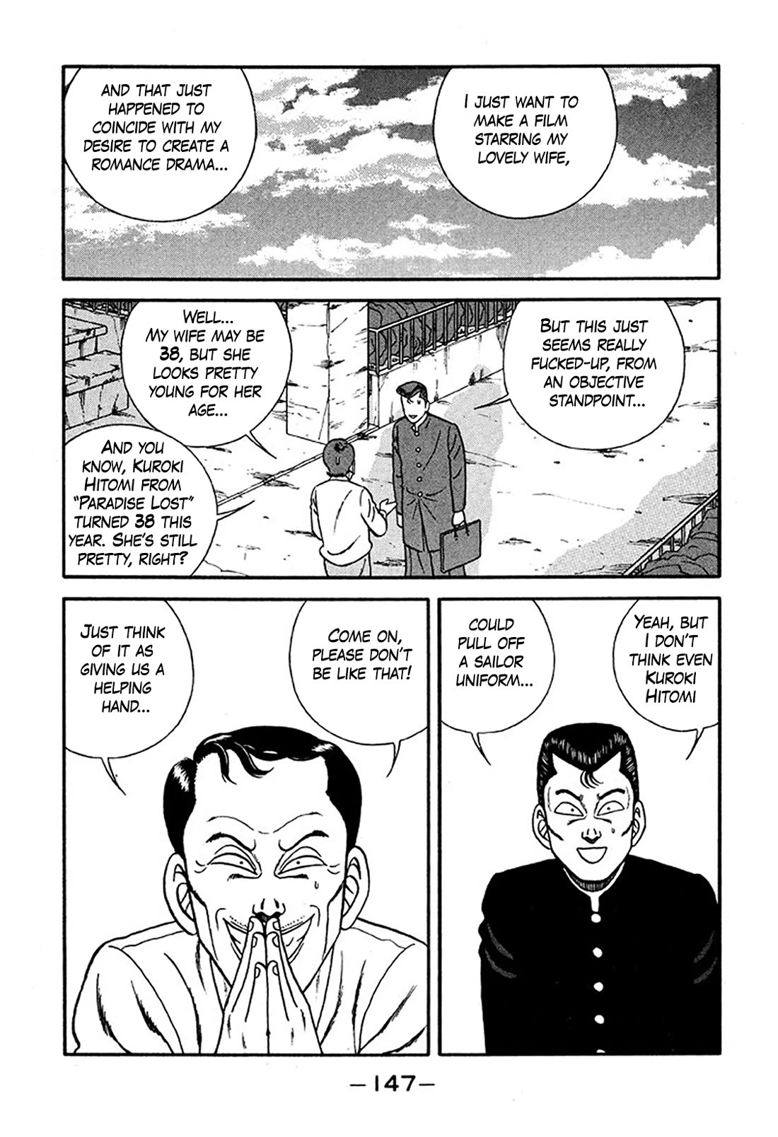 Be-Bop-Highschool Chapter 227 page 11 - Chapter 227: The Perverted Couple's Marital Vows