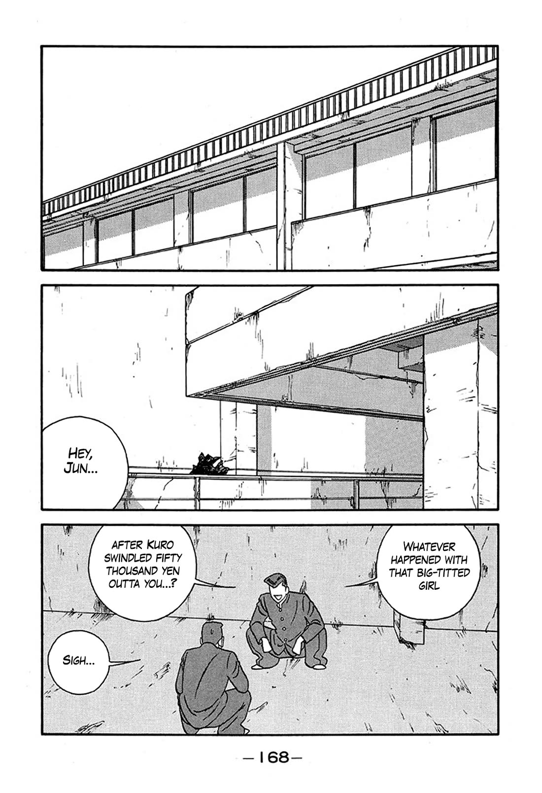 Be-Bop-Highschool Chapter 228 page 2 - Chapter 228: The Young Big Tit King Returns