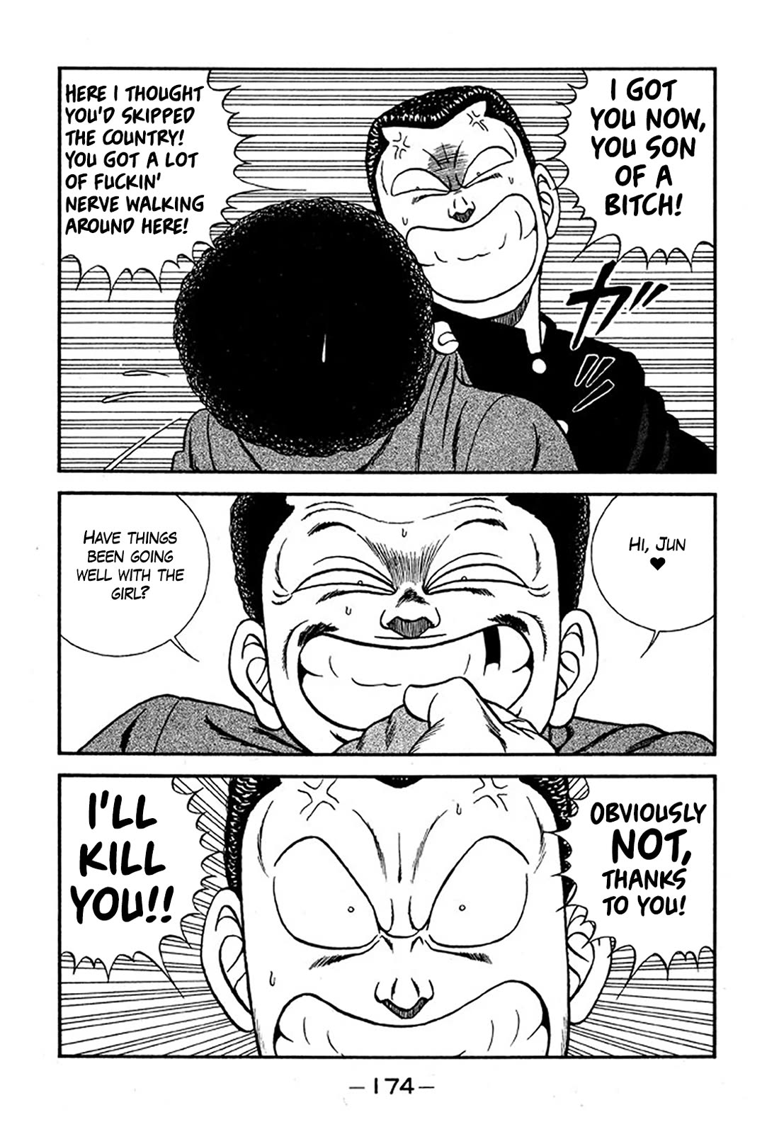 Be-Bop-Highschool Chapter 228 page 8 - Chapter 228: The Young Big Tit King Returns