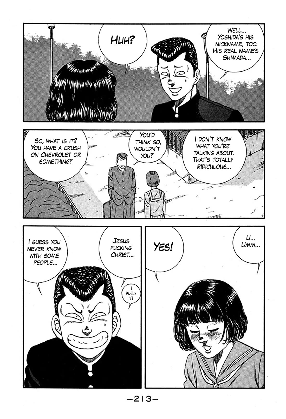 Be-Bop-Highschool Chapter 229 page 17 - Chapter 229: The Many Indecipherable Things of Life