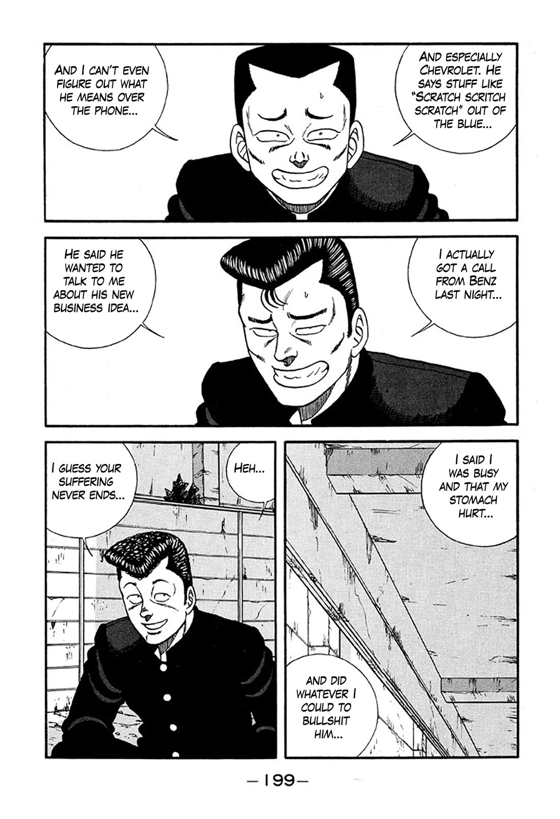 Be-Bop-Highschool Chapter 229 page 3 - Chapter 229: The Many Indecipherable Things of Life