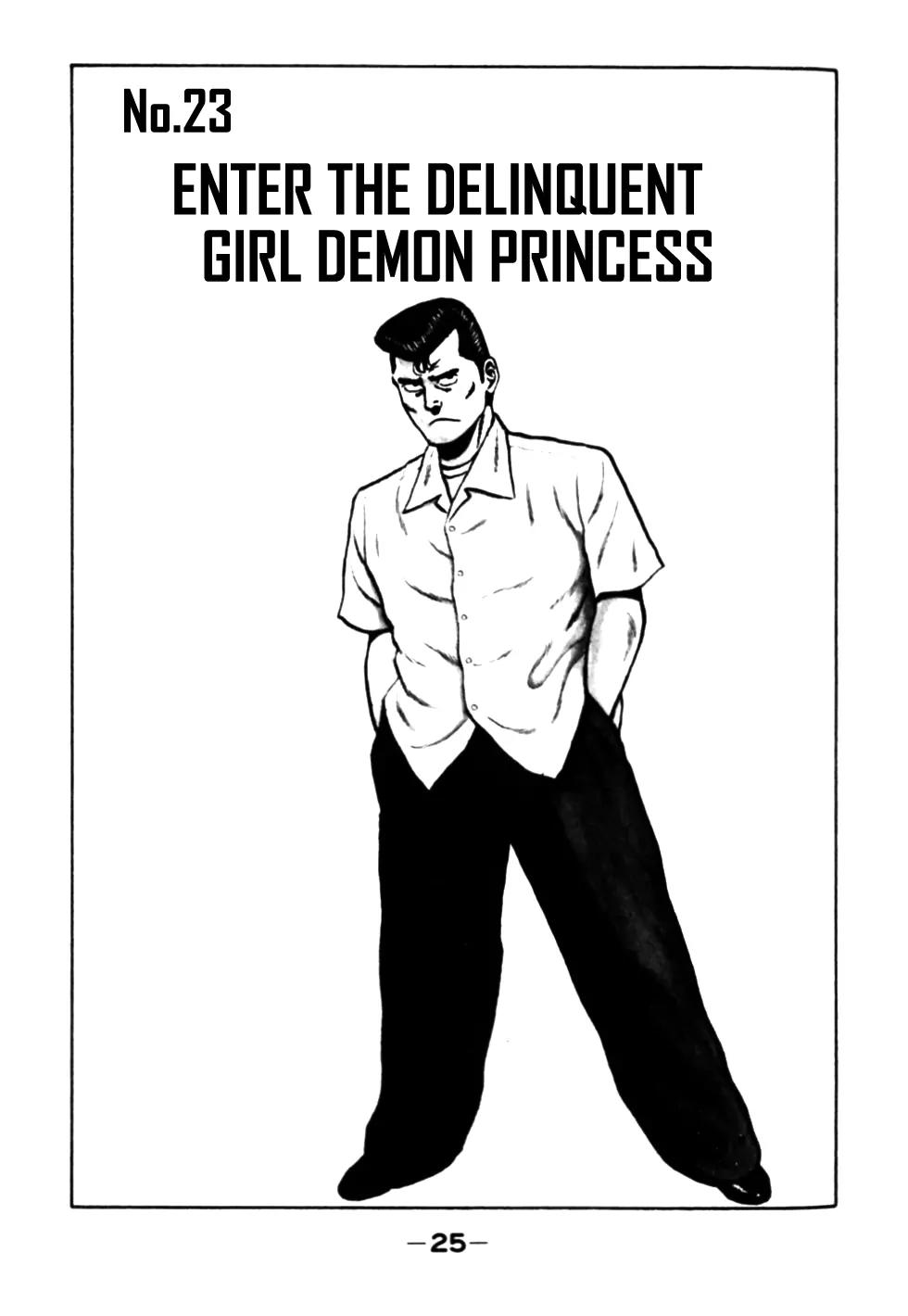 Be-Bop-Highschool Chapter 23 page 1 - Chapter 23: Enter the Delinquent Girl Demon Princess