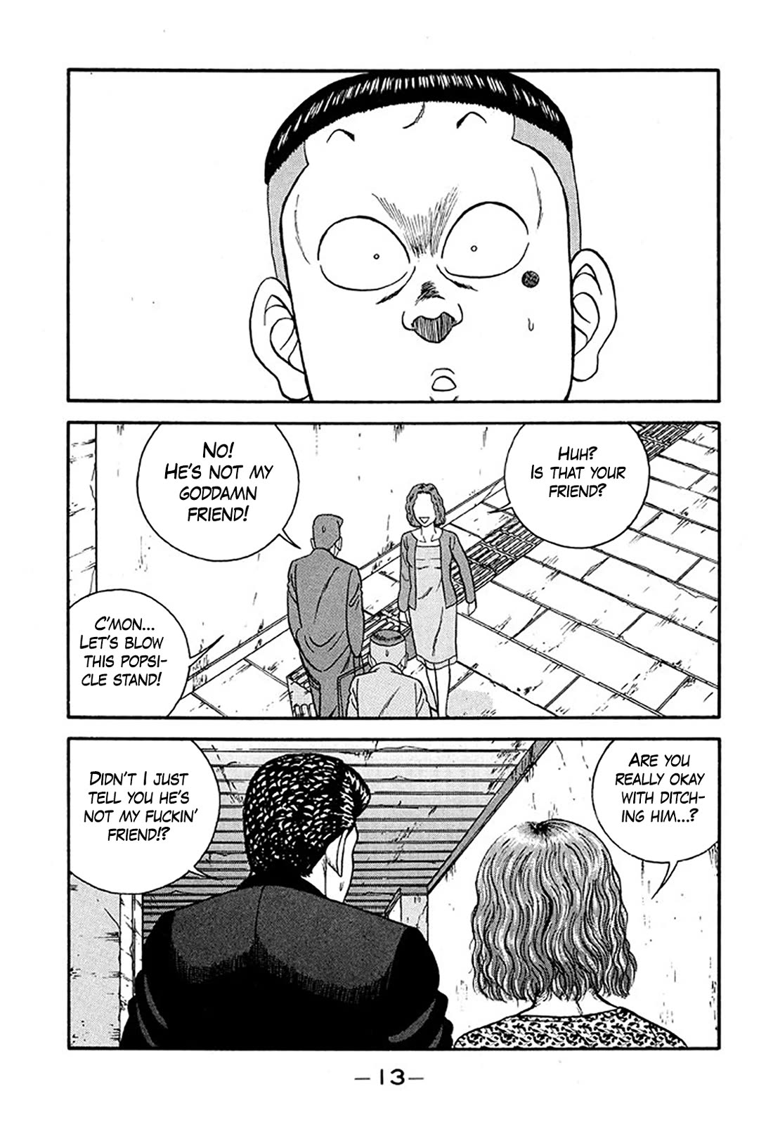 Be-Bop-Highschool Chapter 230 page 12 - Chapter 230: Pre-Emptive Strike in the Romantic Strife