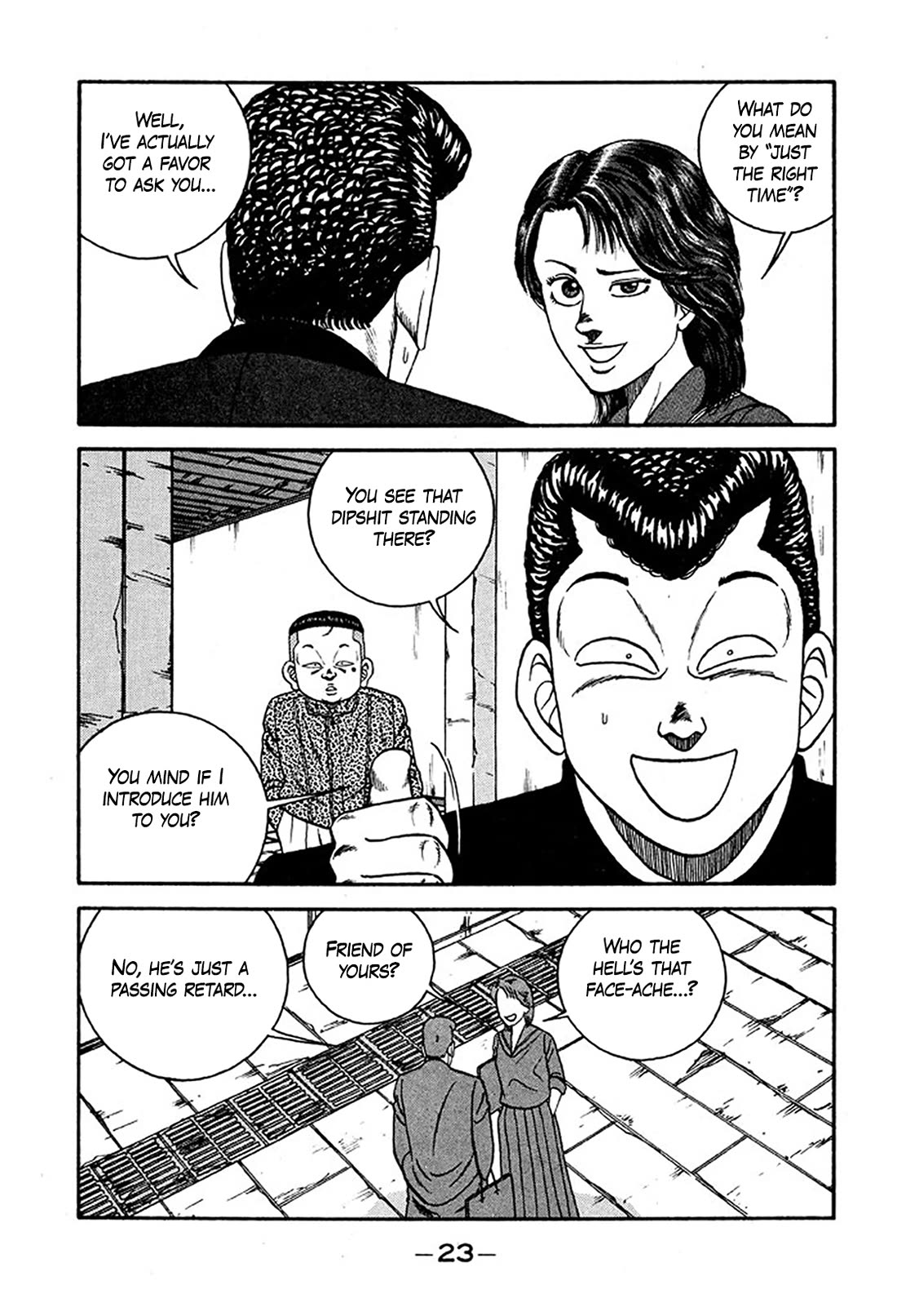 Be-Bop-Highschool Chapter 230 page 22 - Chapter 230: Pre-Emptive Strike in the Romantic Strife