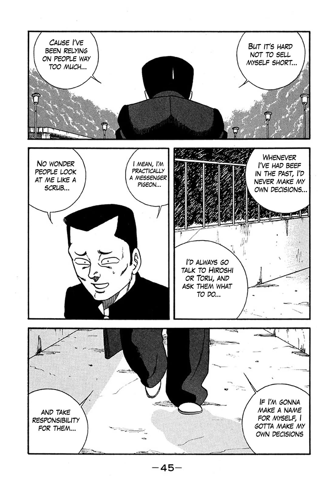 Be-Bop-Highschool Chapter 231 page 11 - Chapter 231: The Crew-Cut Ape-Man Walks Upright