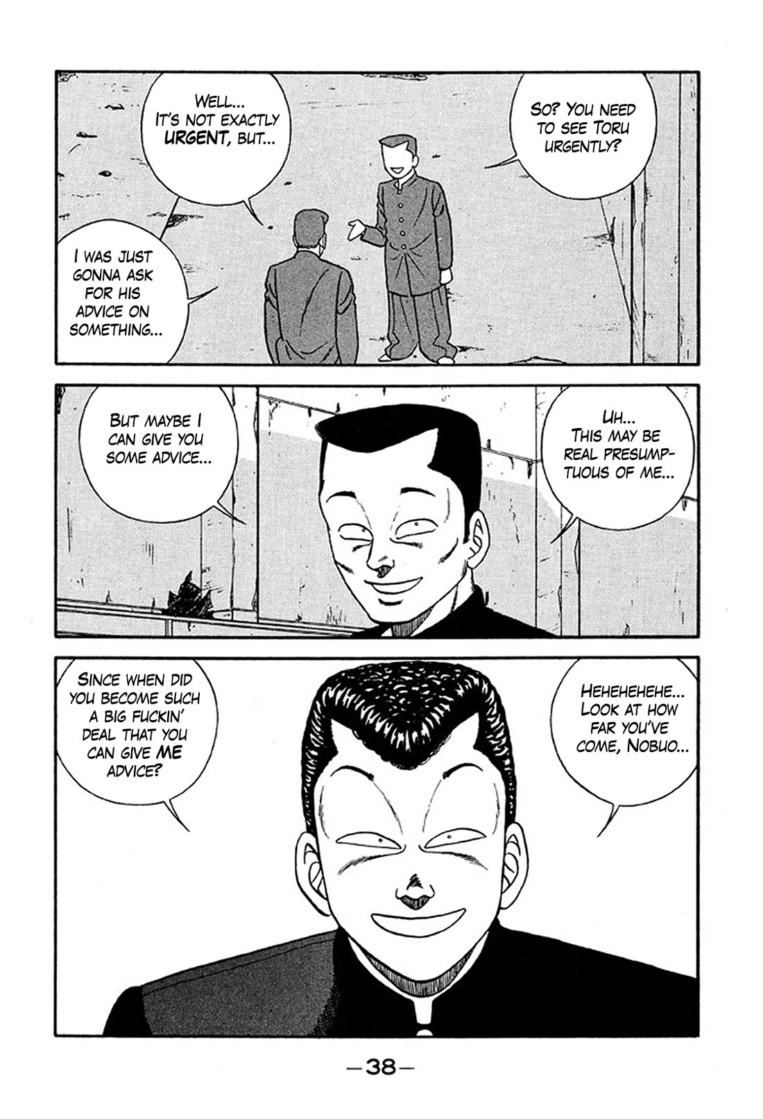 Be-Bop-Highschool Chapter 231 page 4 - Chapter 231: The Crew-Cut Ape-Man Walks Upright