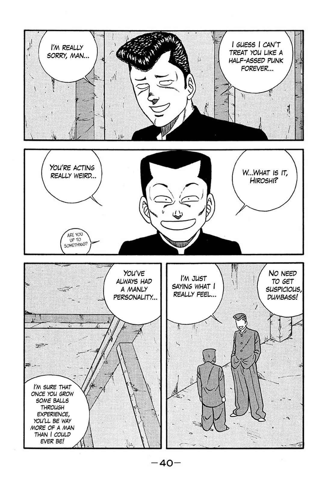 Be-Bop-Highschool Chapter 231 page 6 - Chapter 231: The Crew-Cut Ape-Man Walks Upright