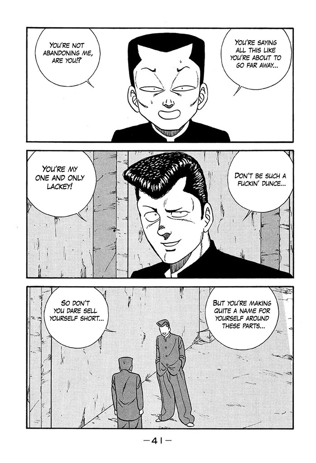 Be-Bop-Highschool Chapter 231 page 7 - Chapter 231: The Crew-Cut Ape-Man Walks Upright