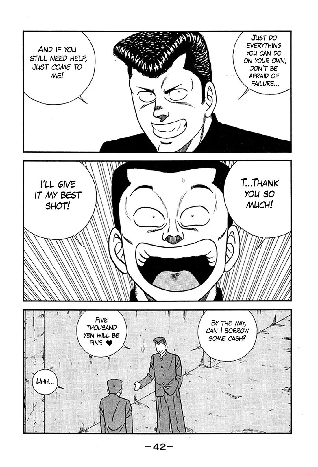 Be-Bop-Highschool Chapter 231 page 8 - Chapter 231: The Crew-Cut Ape-Man Walks Upright