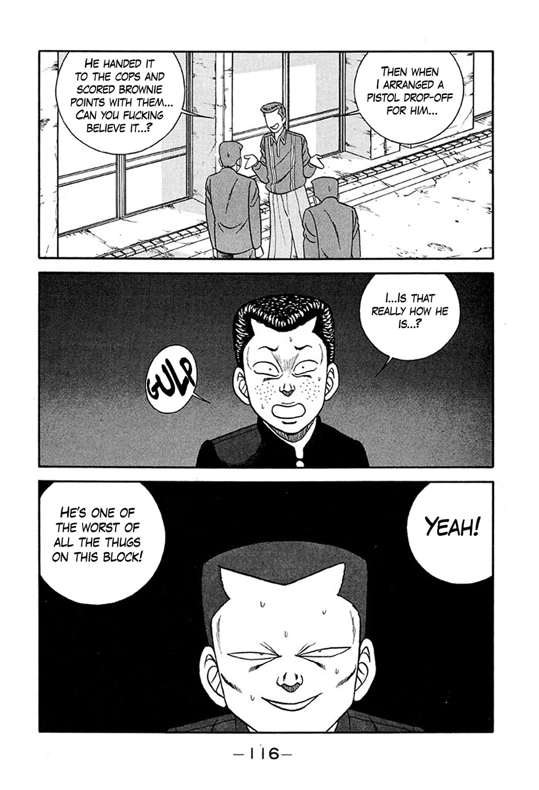 Be-Bop-Highschool Chapter 233 page 22 - Chapter 233: Indefatigability of Delinquent Life