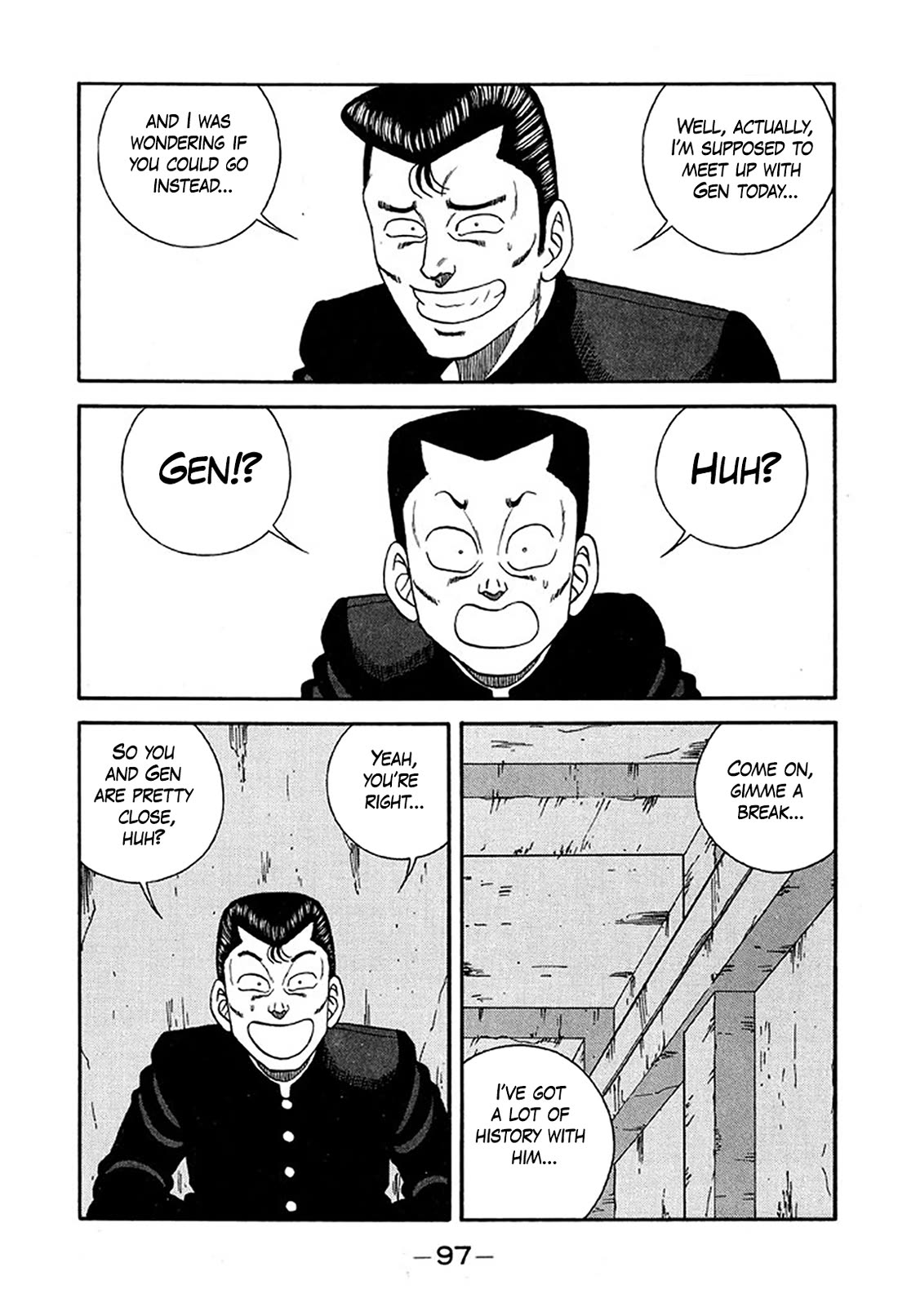 Be-Bop-Highschool Chapter 233 page 3 - Chapter 233: Indefatigability of Delinquent Life