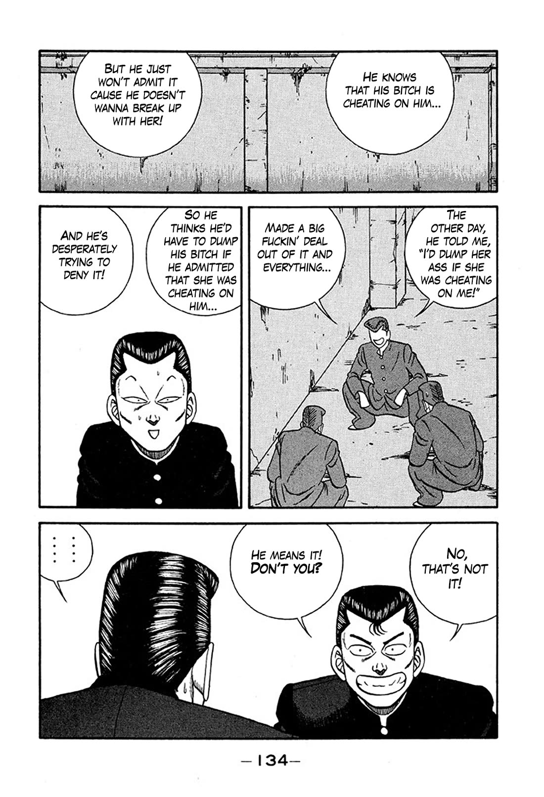 Be-Bop-Highschool Chapter 234 page 10 - Chapter 234: The Delinquent Youth's Dictionary of Love