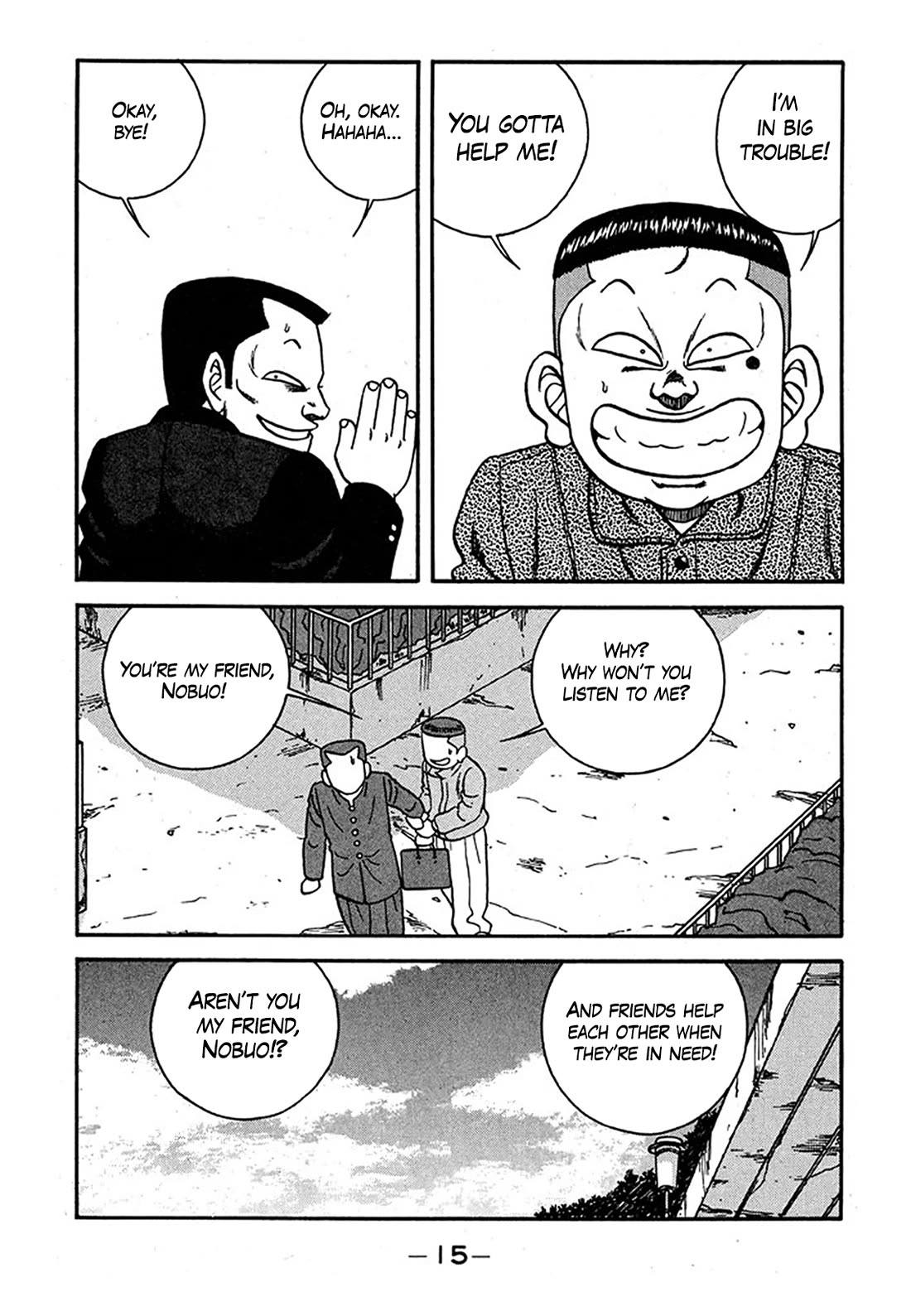 Be-Bop-Highschool Chapter 236 page 14 - Chapter 236: Painstaking Labor on the Mountain Range of Friendship