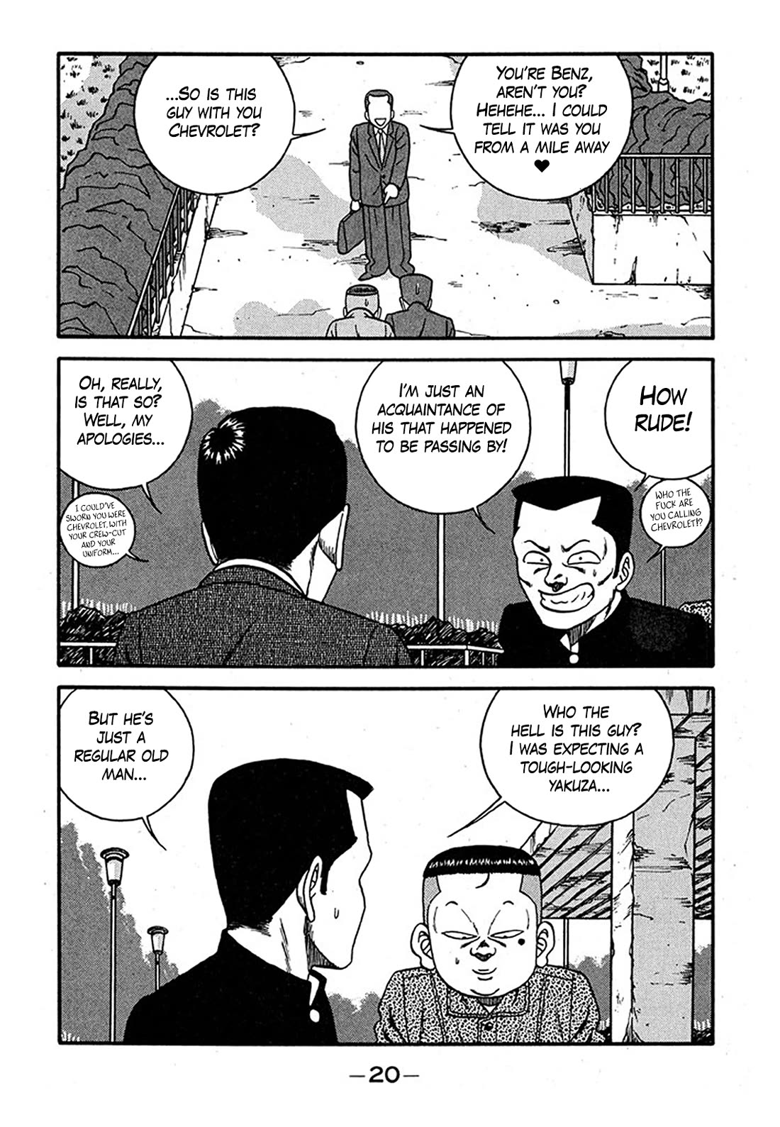 Be-Bop-Highschool Chapter 236 page 19 - Chapter 236: Painstaking Labor on the Mountain Range of Friendship