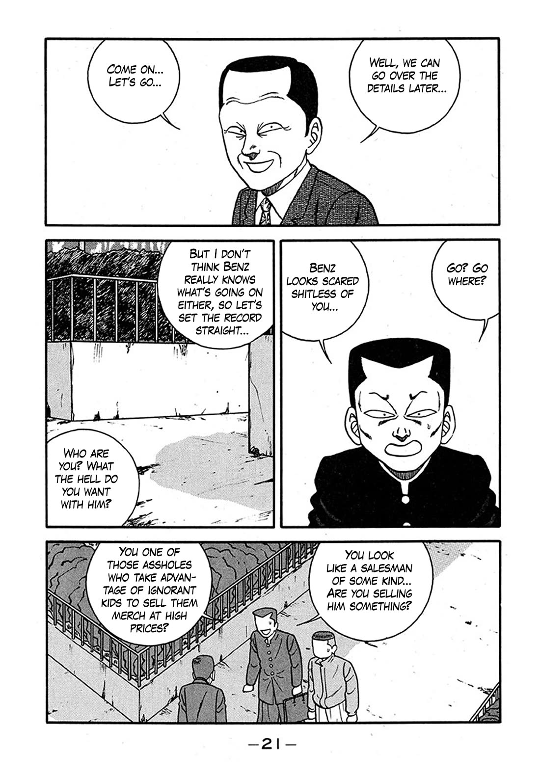 Be-Bop-Highschool Chapter 236 page 20 - Chapter 236: Painstaking Labor on the Mountain Range of Friendship