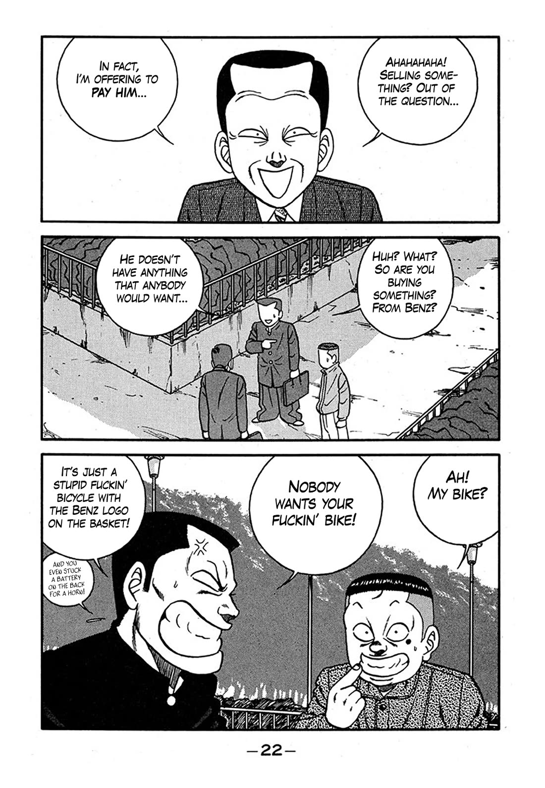 Be-Bop-Highschool Chapter 236 page 21 - Chapter 236: Painstaking Labor on the Mountain Range of Friendship