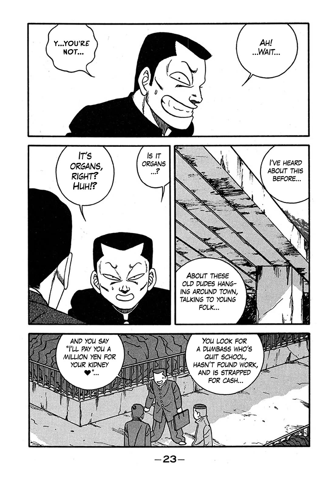 Be-Bop-Highschool Chapter 236 page 22 - Chapter 236: Painstaking Labor on the Mountain Range of Friendship