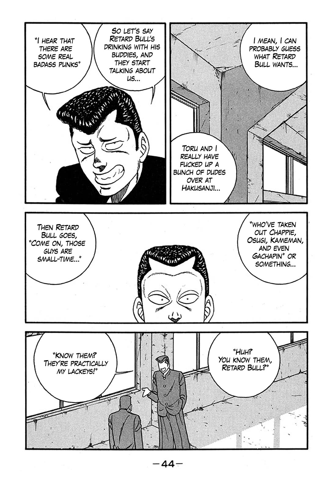 Be-Bop-Highschool Chapter 237 page 10 - Chapter 237: The High School Dimwit Golden Legend
