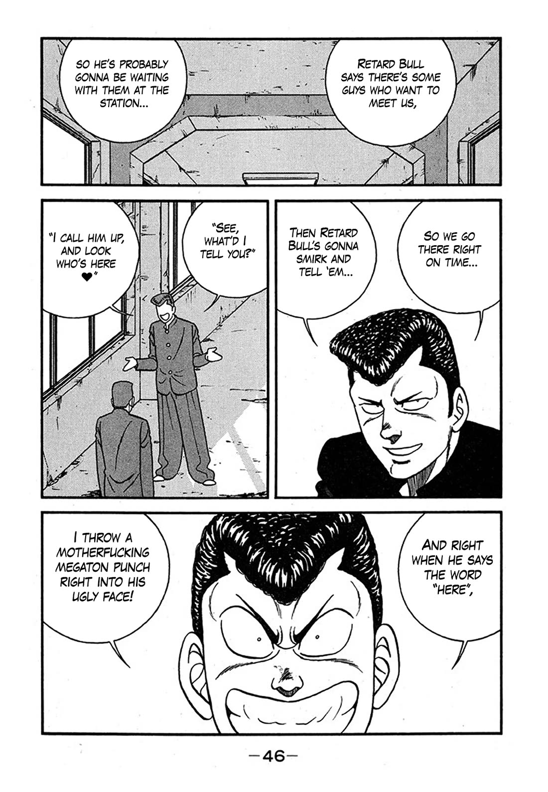 Be-Bop-Highschool Chapter 237 page 12 - Chapter 237: The High School Dimwit Golden Legend