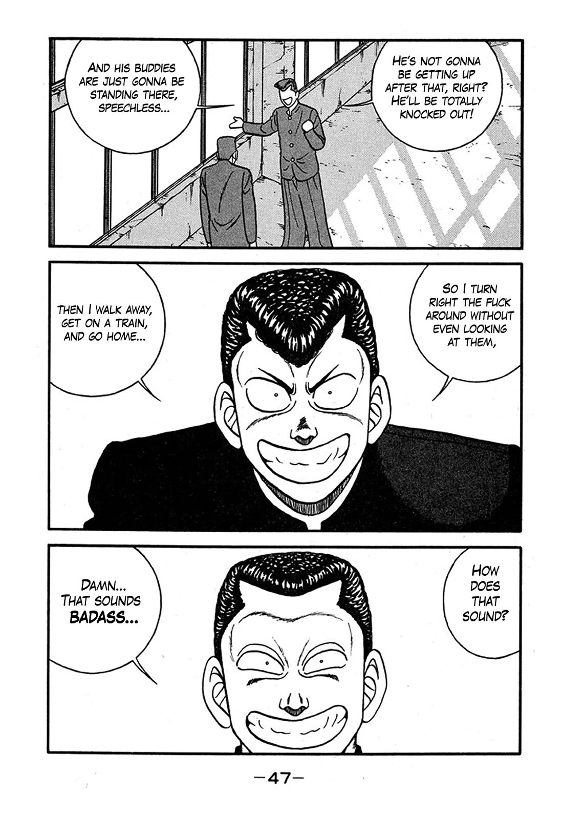 Be-Bop-Highschool Chapter 237 page 13 - Chapter 237: The High School Dimwit Golden Legend
