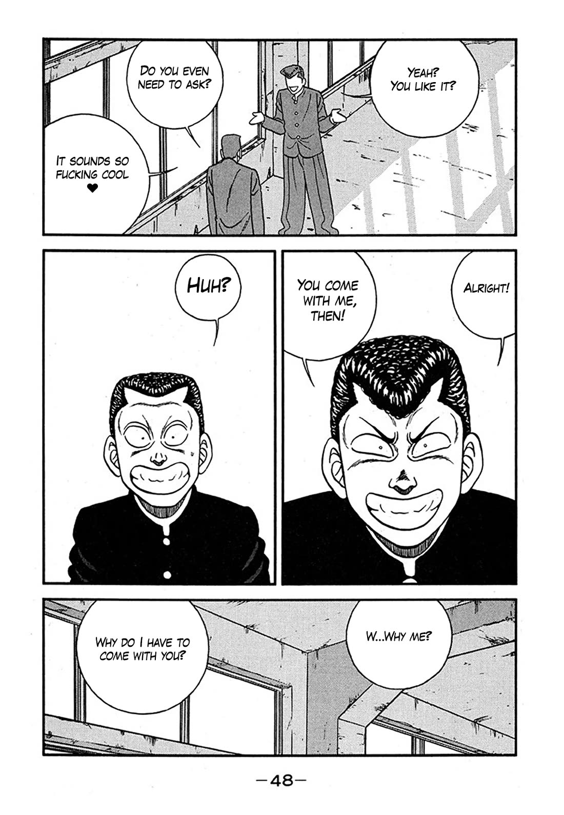 Be-Bop-Highschool Chapter 237 page 14 - Chapter 237: The High School Dimwit Golden Legend