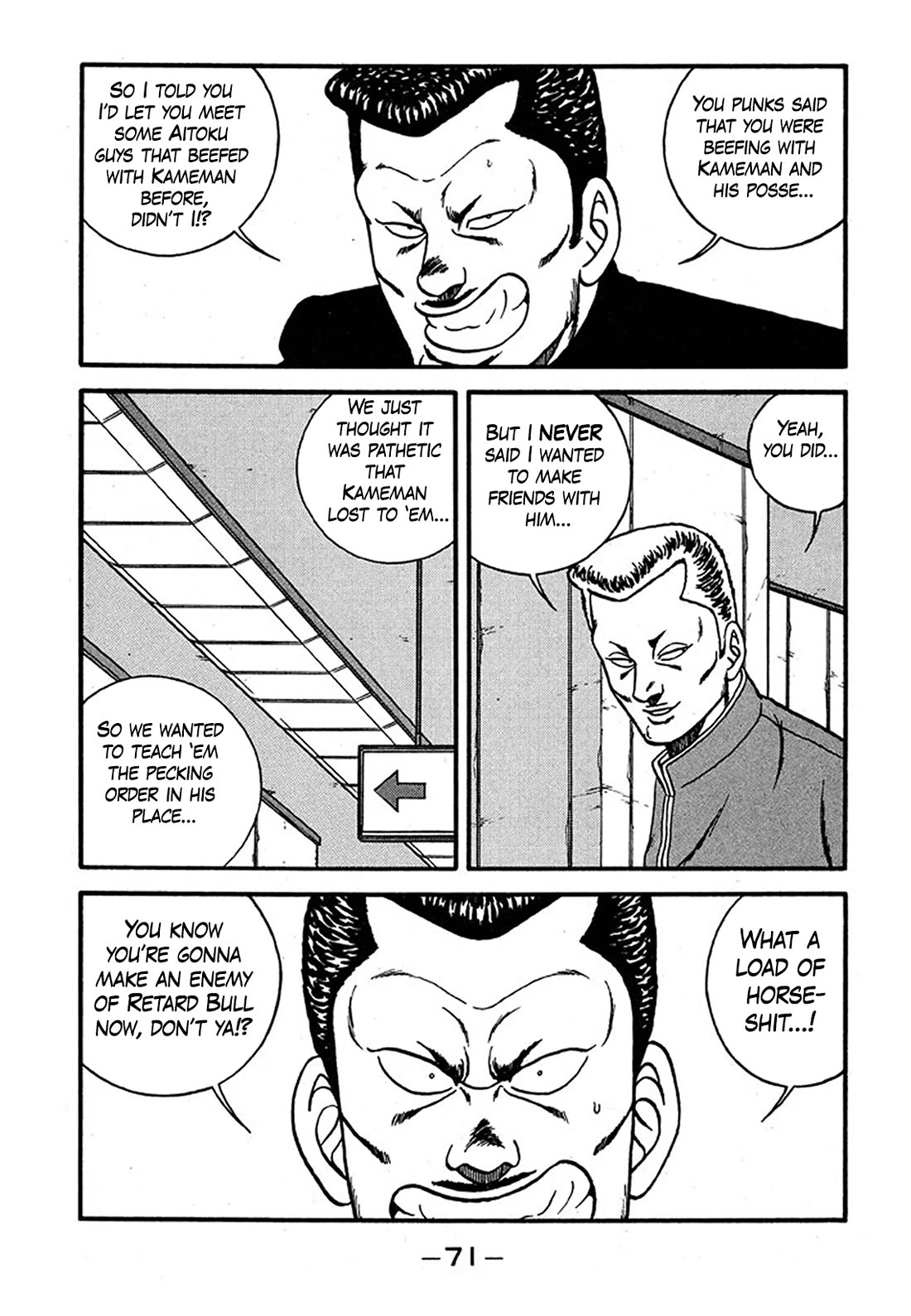 Be-Bop-Highschool Chapter 237 page 37 - Chapter 237: The High School Dimwit Golden Legend