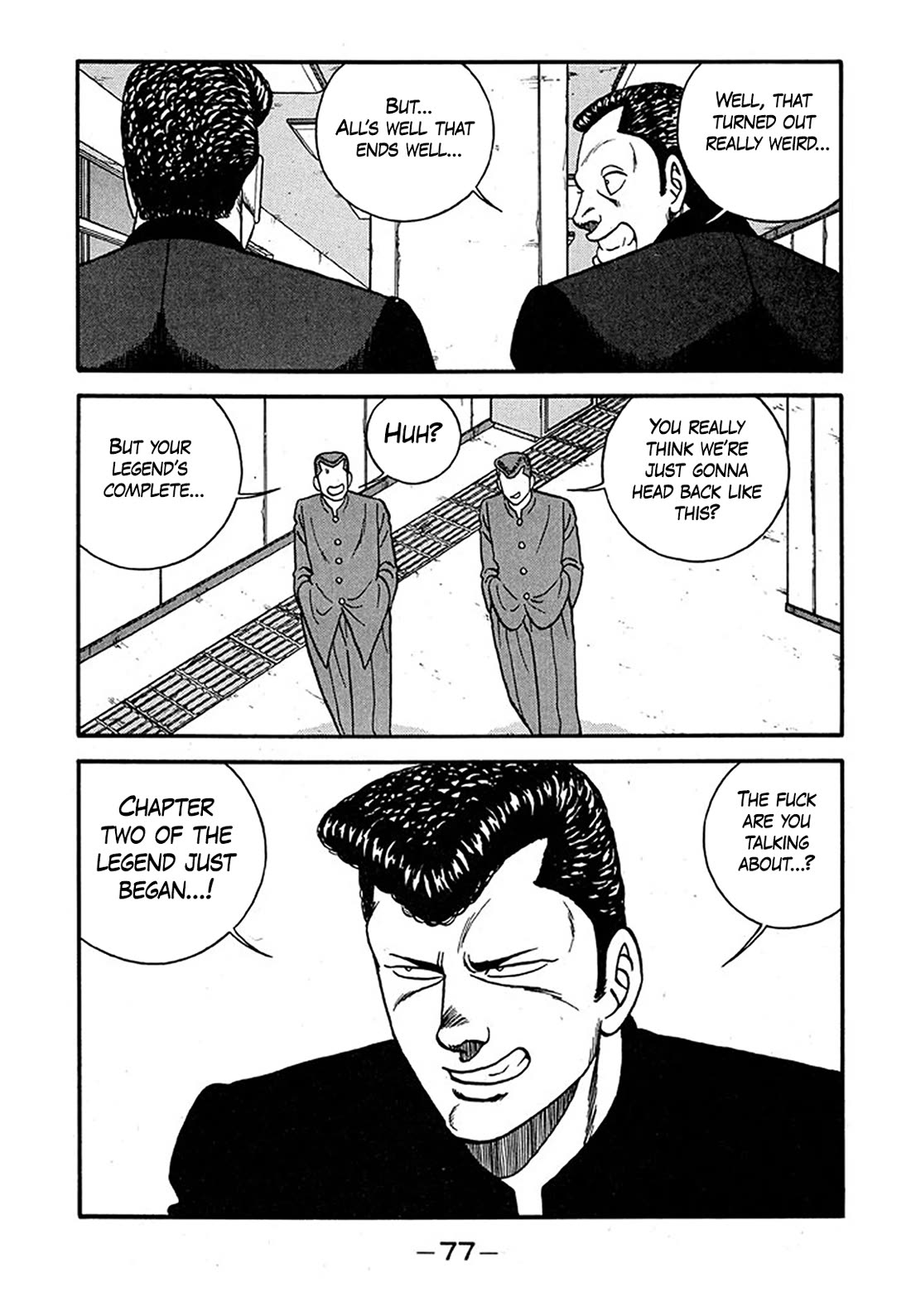 Be-Bop-Highschool Chapter 237 page 43 - Chapter 237: The High School Dimwit Golden Legend
