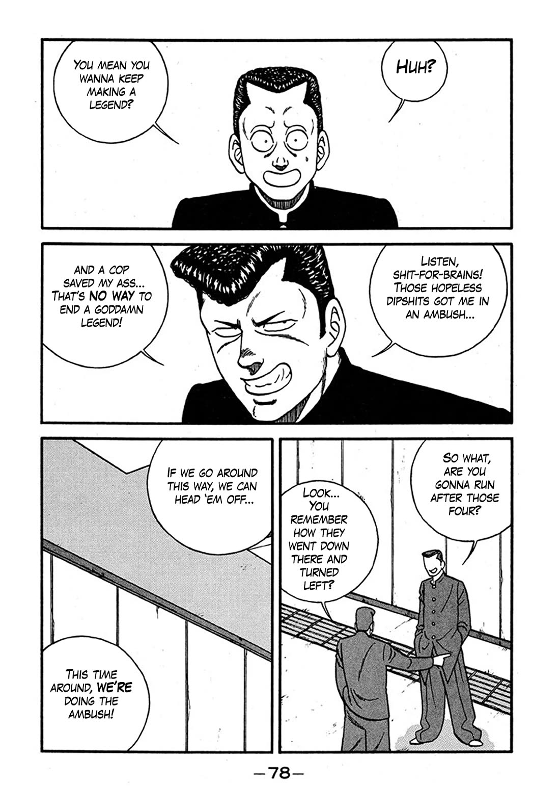 Be-Bop-Highschool Chapter 237 page 44 - Chapter 237: The High School Dimwit Golden Legend
