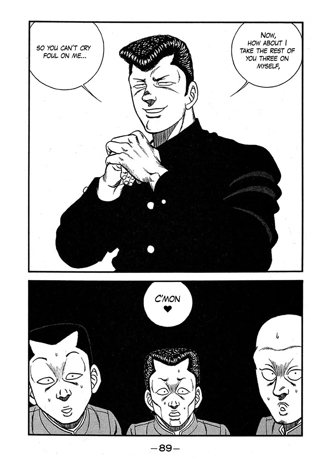Be-Bop-Highschool Chapter 237 page 55 - Chapter 237: The High School Dimwit Golden Legend