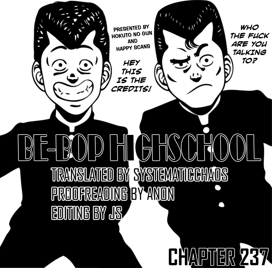 Be-Bop-Highschool Chapter 237 page 59 - Chapter 237: The High School Dimwit Golden Legend