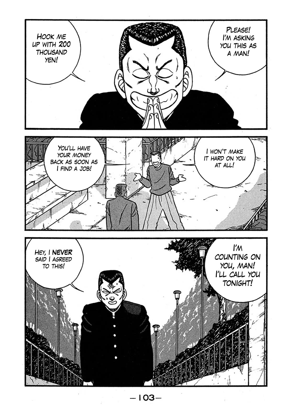 Be-Bop-Highschool Chapter 238 page 11 - Chapter 238: The Delinquent Youth's Great Financing Panic