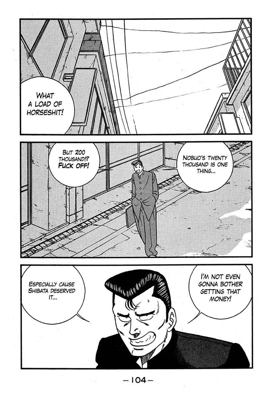 Be-Bop-Highschool Chapter 238 page 12 - Chapter 238: The Delinquent Youth's Great Financing Panic