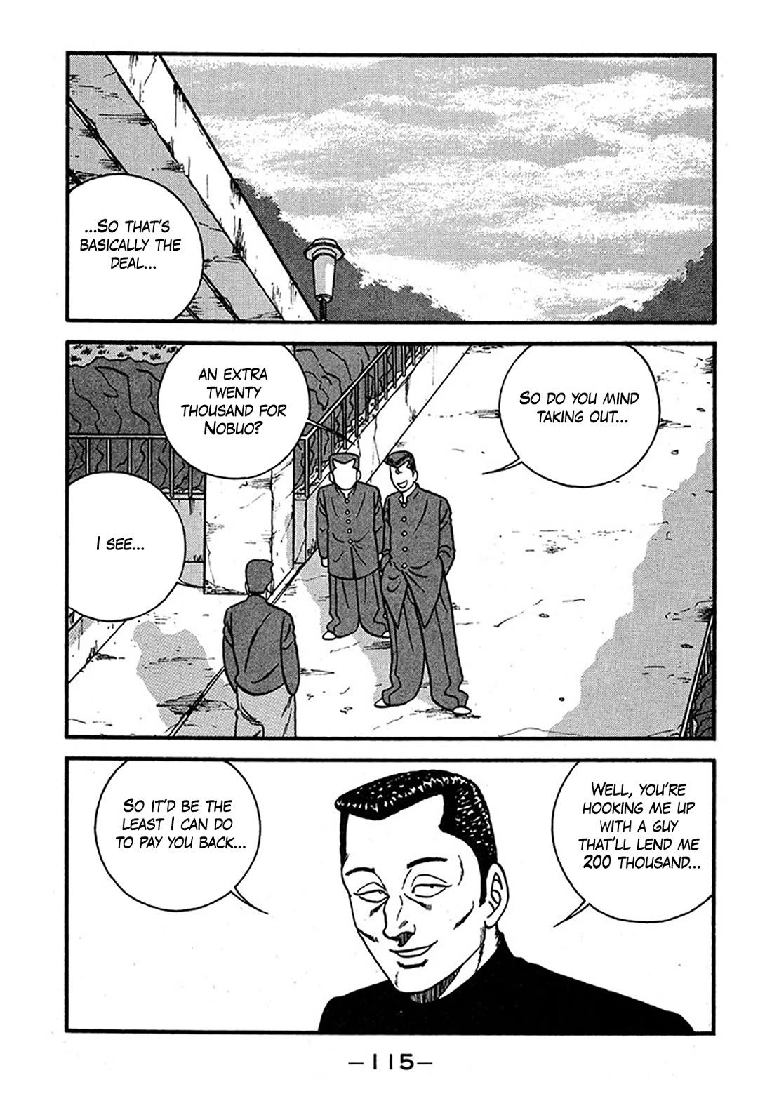 Be-Bop-Highschool Chapter 238 page 23 - Chapter 238: The Delinquent Youth's Great Financing Panic