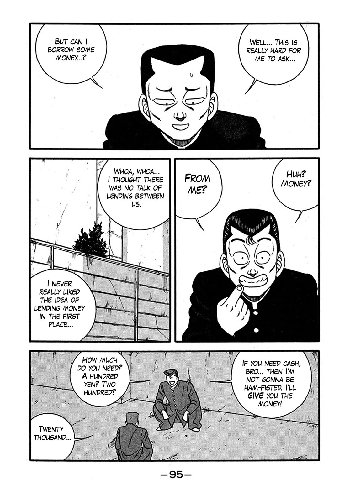 Be-Bop-Highschool Chapter 238 page 3 - Chapter 238: The Delinquent Youth's Great Financing Panic