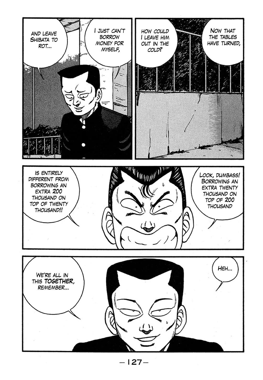 Be-Bop-Highschool Chapter 238 page 35 - Chapter 238: The Delinquent Youth's Great Financing Panic
