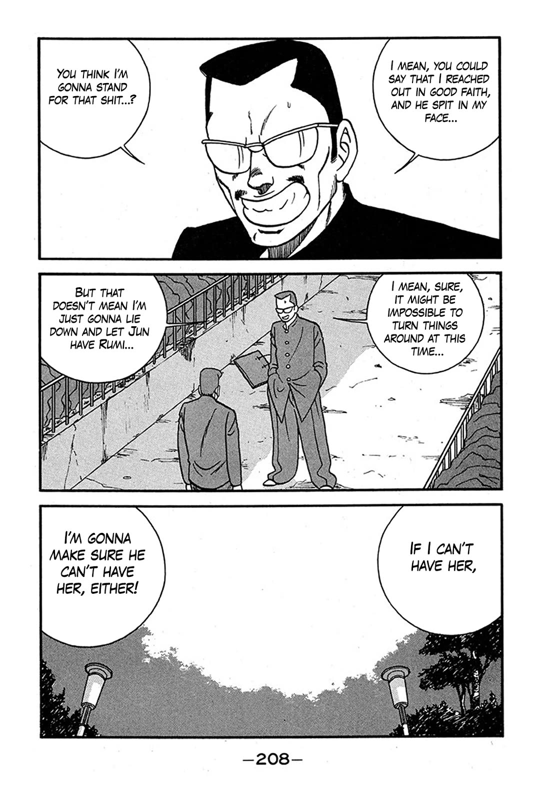 Be-Bop-Highschool Chapter 241 page 12 - Chapter 241: Love Triangle Turnaround Plan