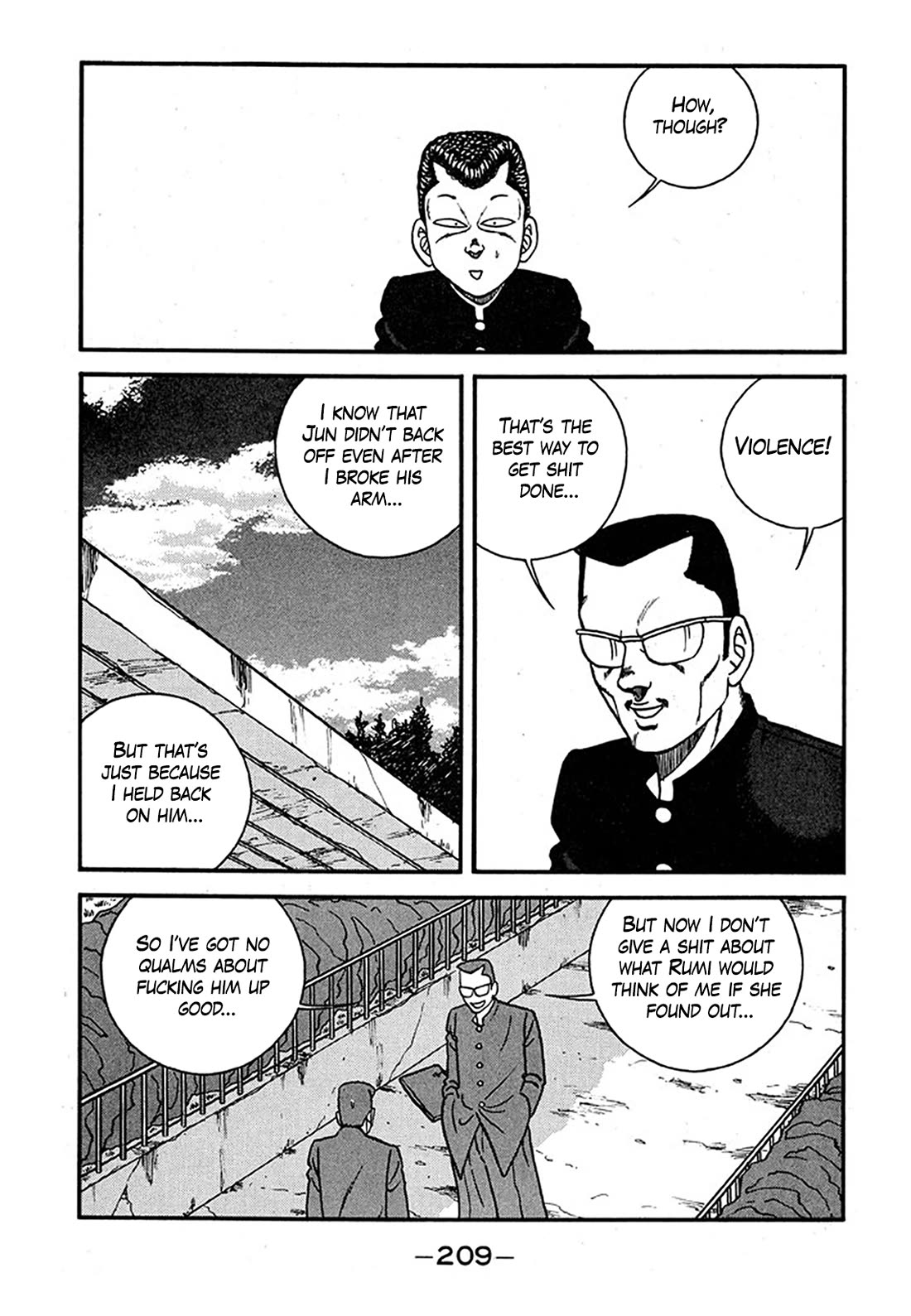 Be-Bop-Highschool Chapter 241 page 13 - Chapter 241: Love Triangle Turnaround Plan