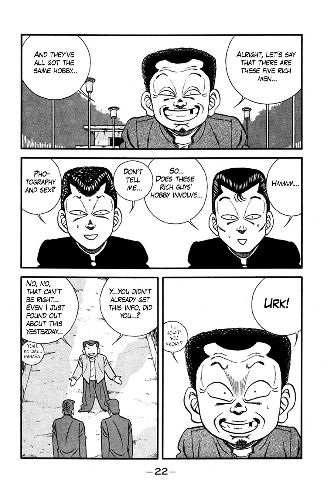 Be-Bop-Highschool Chapter 242 page 21 - Chapter 242: The Poor Youth Troupe's Get-Rich-Quick Scheme