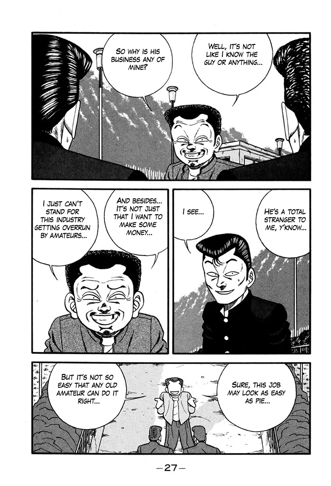 Be-Bop-Highschool Chapter 242 page 26 - Chapter 242: The Poor Youth Troupe's Get-Rich-Quick Scheme