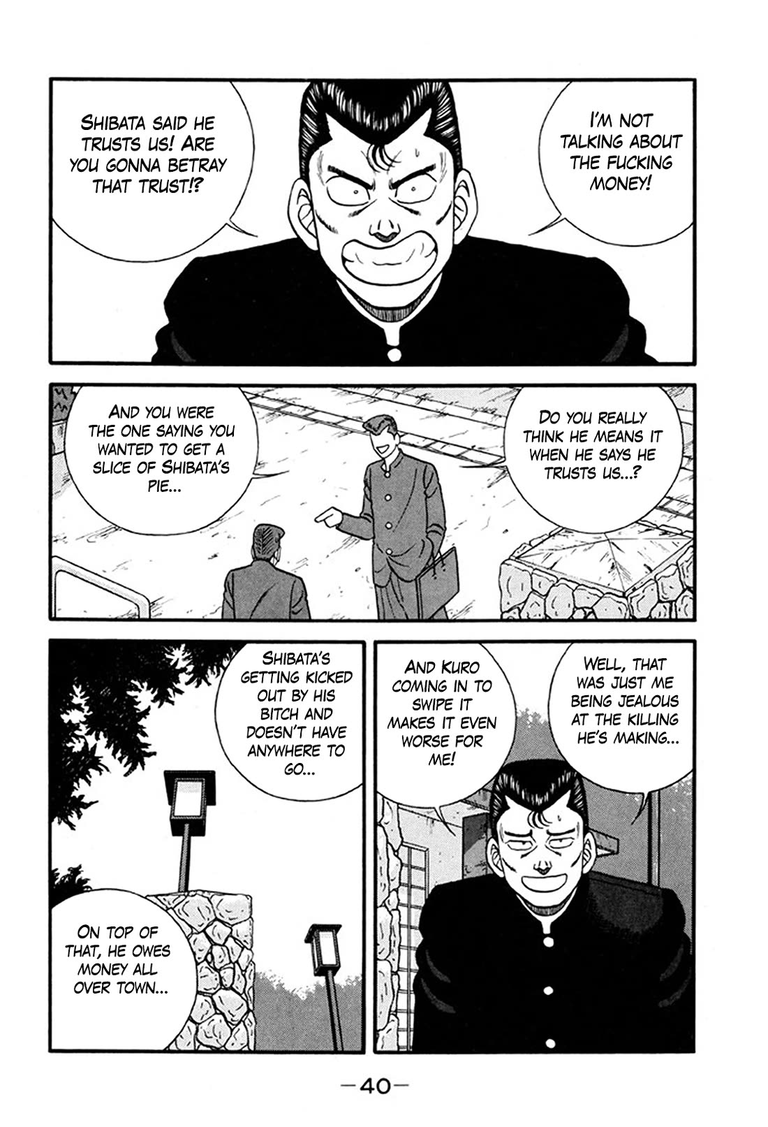 Be-Bop-Highschool Chapter 242 page 39 - Chapter 242: The Poor Youth Troupe's Get-Rich-Quick Scheme