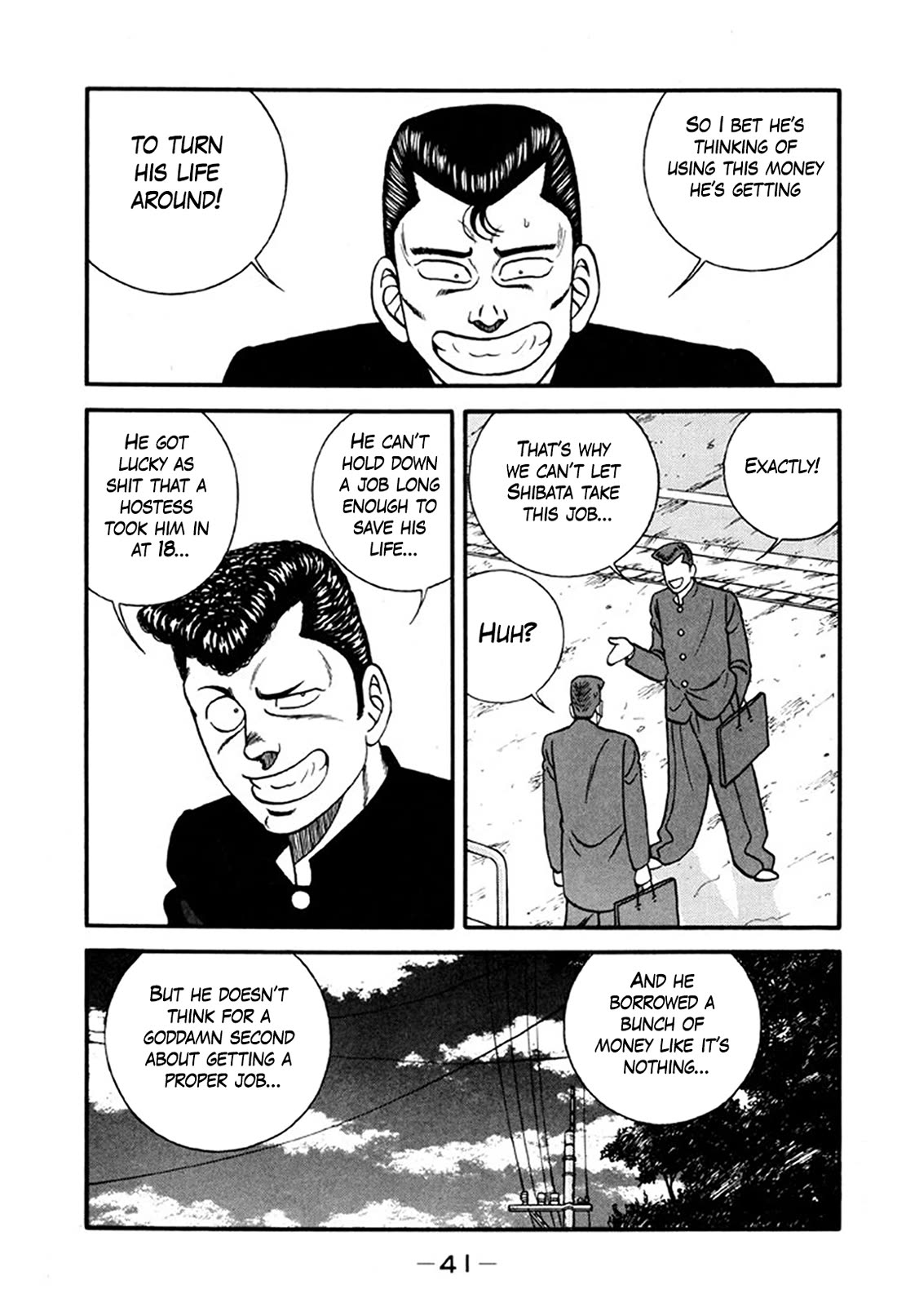 Be-Bop-Highschool Chapter 242 page 40 - Chapter 242: The Poor Youth Troupe's Get-Rich-Quick Scheme