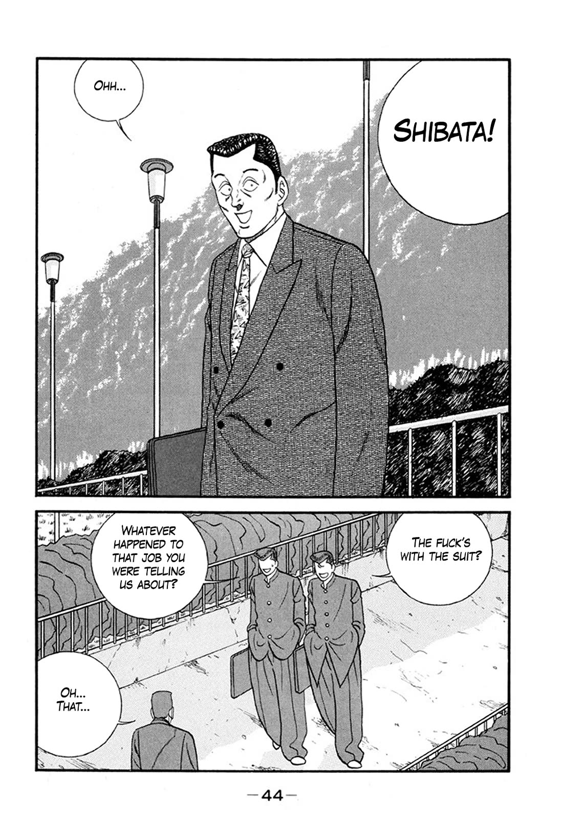 Be-Bop-Highschool Chapter 242 page 43 - Chapter 242: The Poor Youth Troupe's Get-Rich-Quick Scheme
