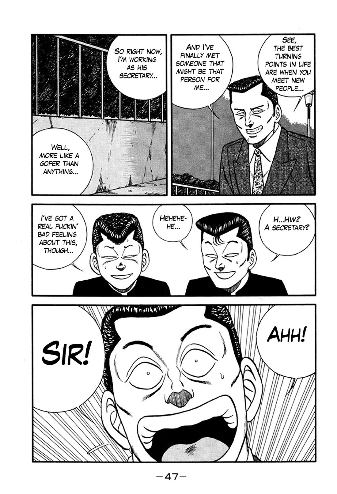 Be-Bop-Highschool Chapter 242 page 46 - Chapter 242: The Poor Youth Troupe's Get-Rich-Quick Scheme