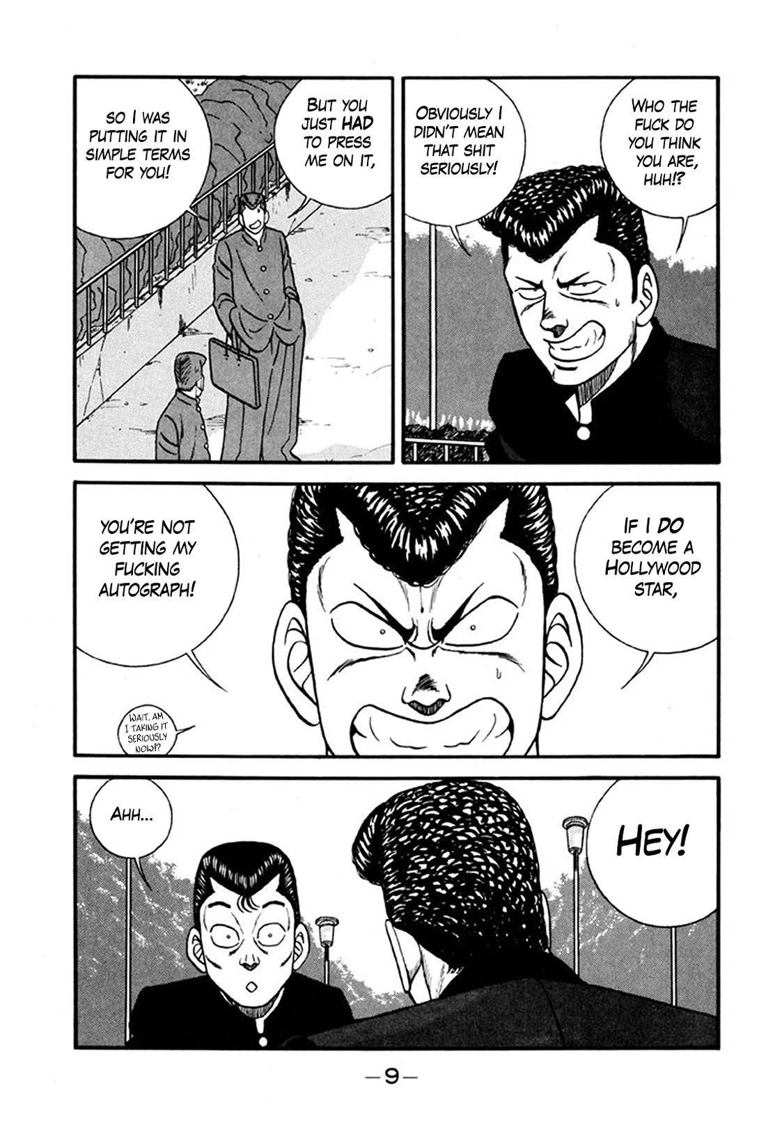 Be-Bop-Highschool Chapter 242 page 8 - Chapter 242: The Poor Youth Troupe's Get-Rich-Quick Scheme