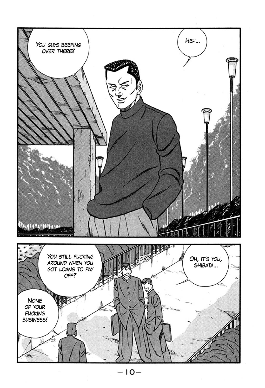 Be-Bop-Highschool Chapter 242 page 9 - Chapter 242: The Poor Youth Troupe's Get-Rich-Quick Scheme