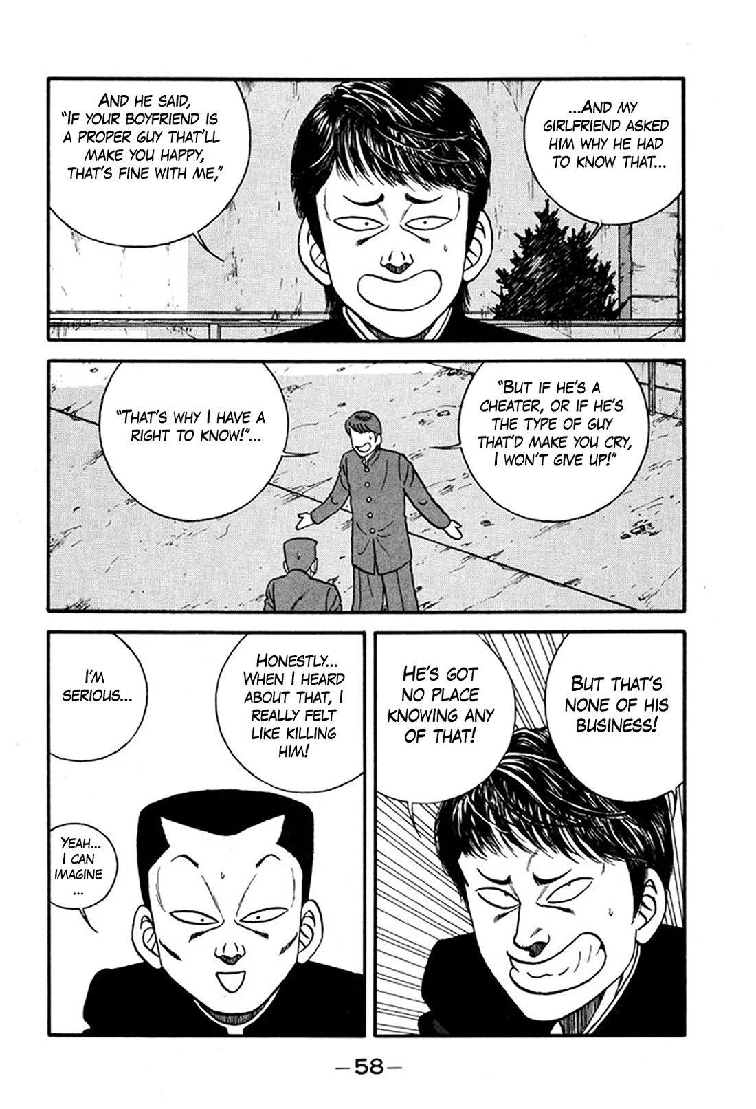 Be-Bop-Highschool Chapter 243 page 10 - Chapter 243: The Delinquent Youth Counselling Office: Beginner's Course