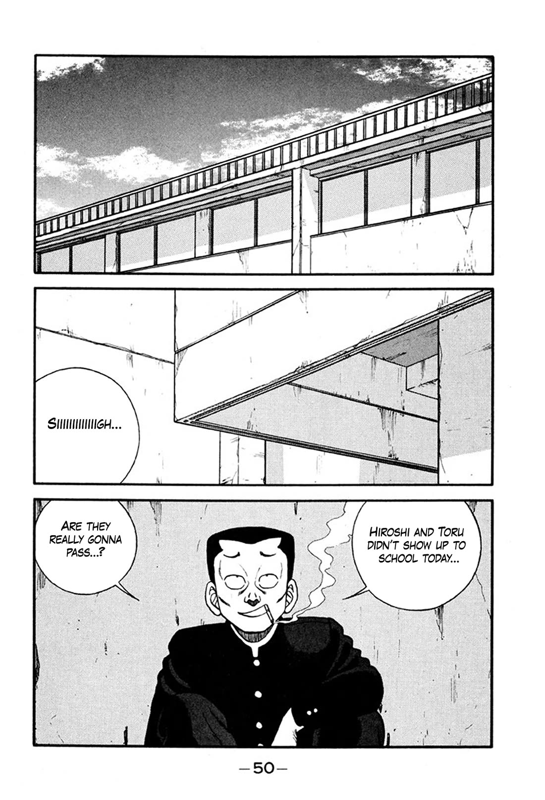 Be-Bop-Highschool Chapter 243 page 2 - Chapter 243: The Delinquent Youth Counselling Office: Beginner's Course
