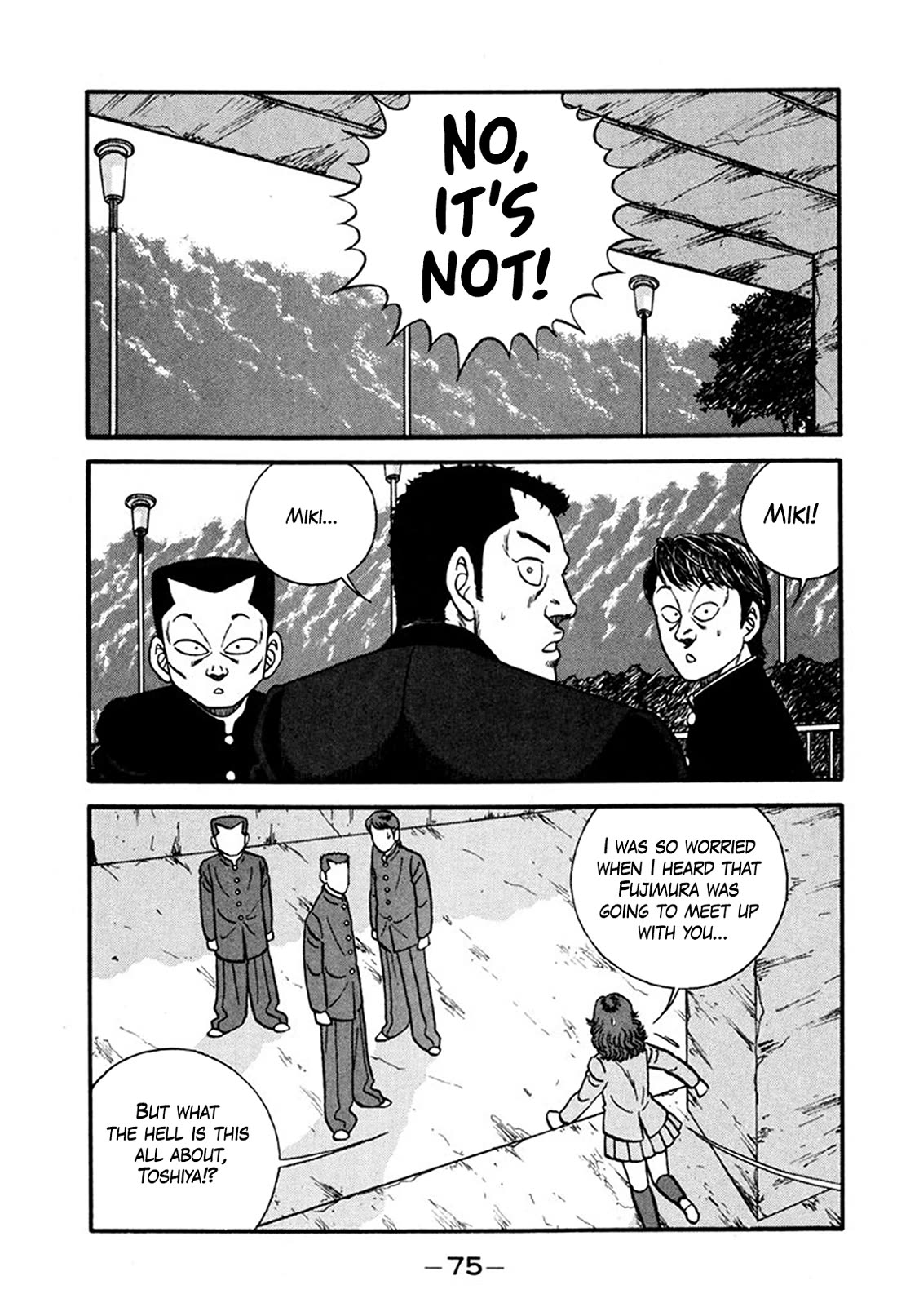 Be-Bop-Highschool Chapter 243 page 27 - Chapter 243: The Delinquent Youth Counselling Office: Beginner's Course