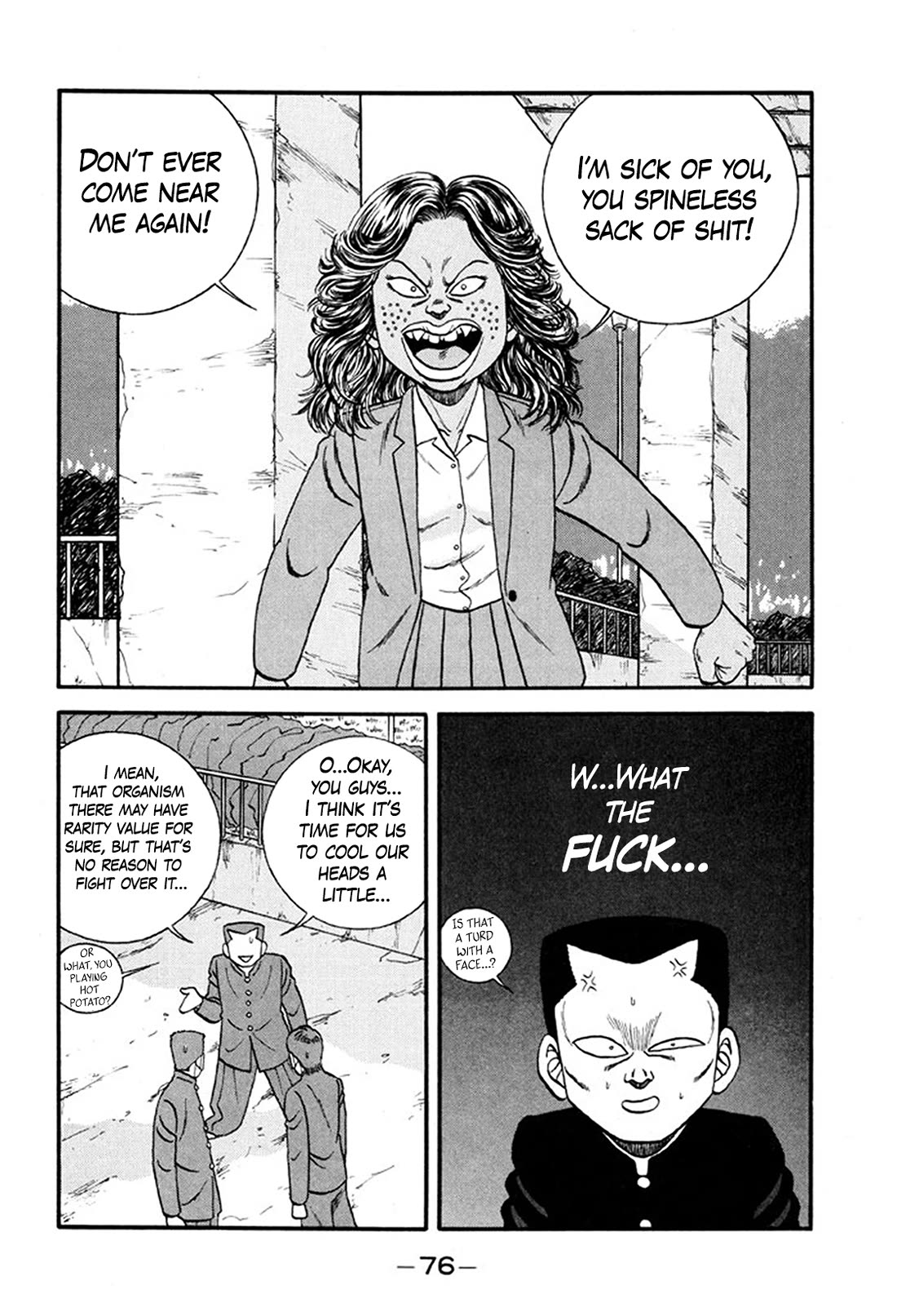 Be-Bop-Highschool Chapter 243 page 28 - Chapter 243: The Delinquent Youth Counselling Office: Beginner's Course