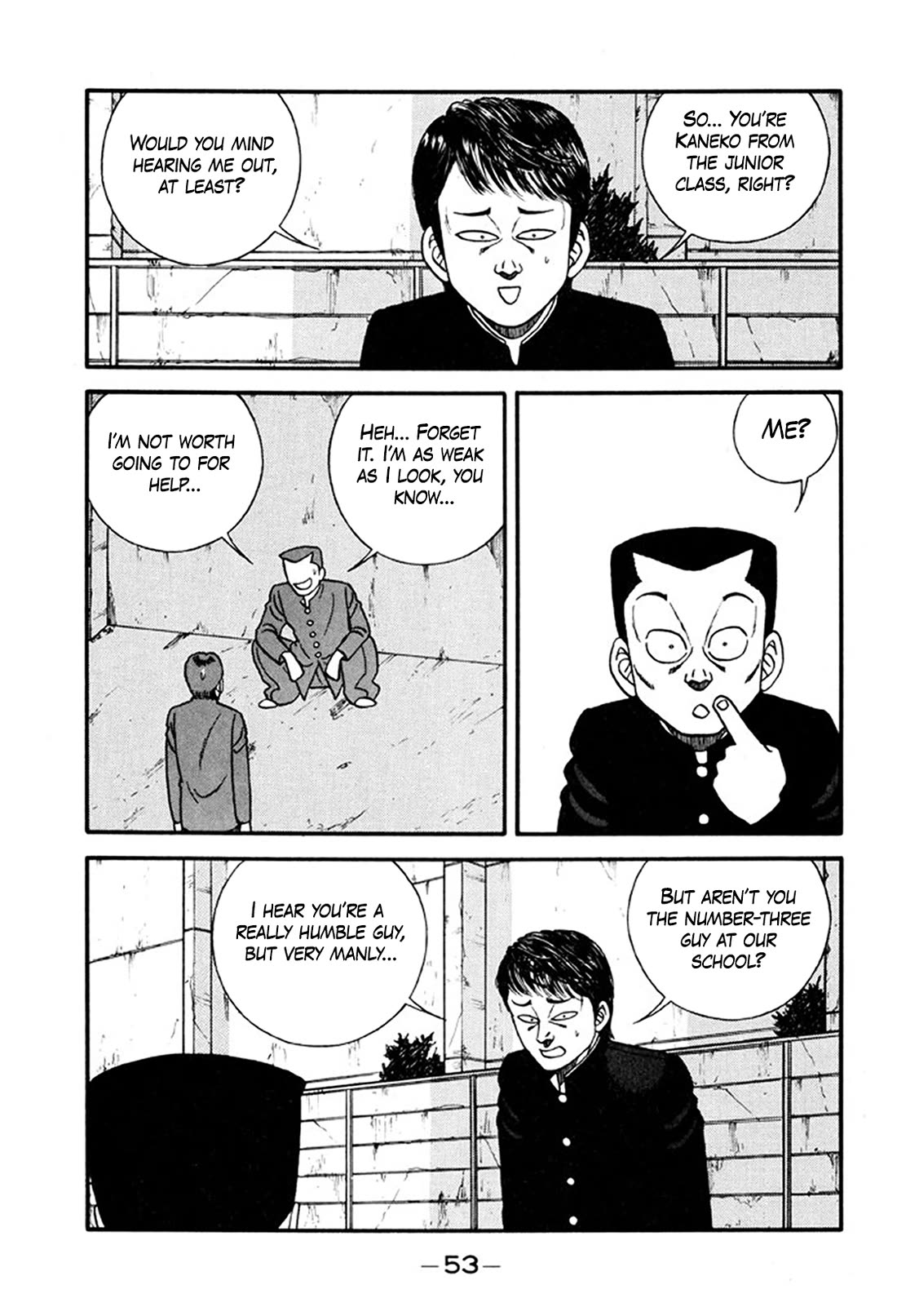 Be-Bop-Highschool Chapter 243 page 5 - Chapter 243: The Delinquent Youth Counselling Office: Beginner's Course